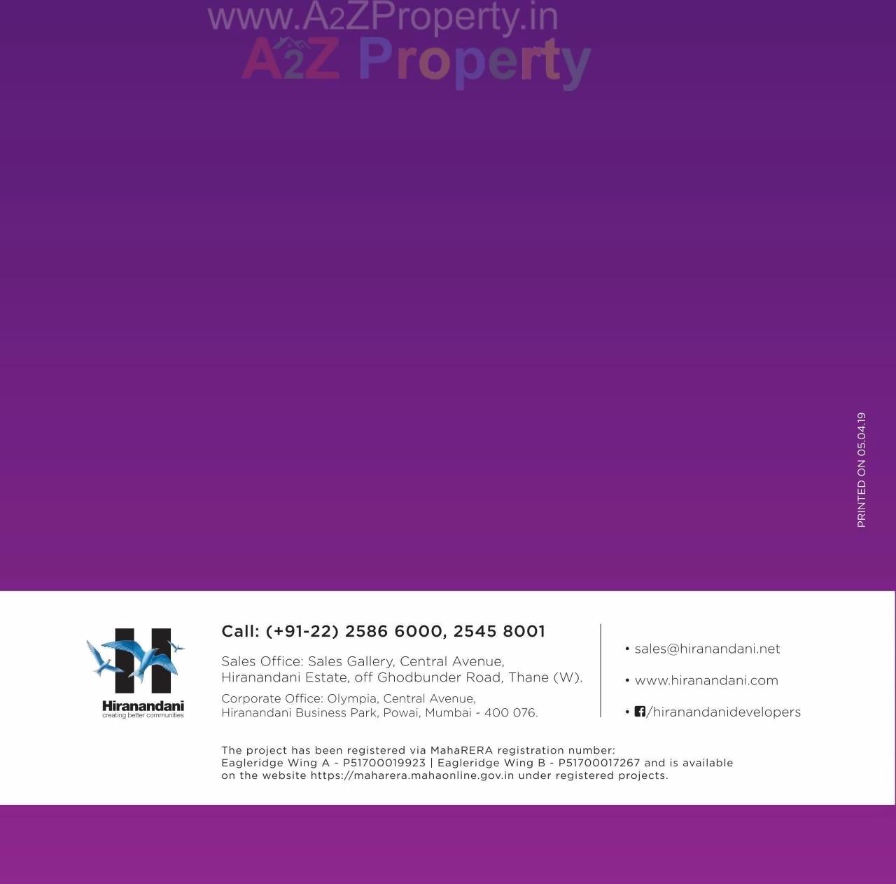  of real estate project Eagleridge located at Thane-m-corp, Thane, Maharashtra