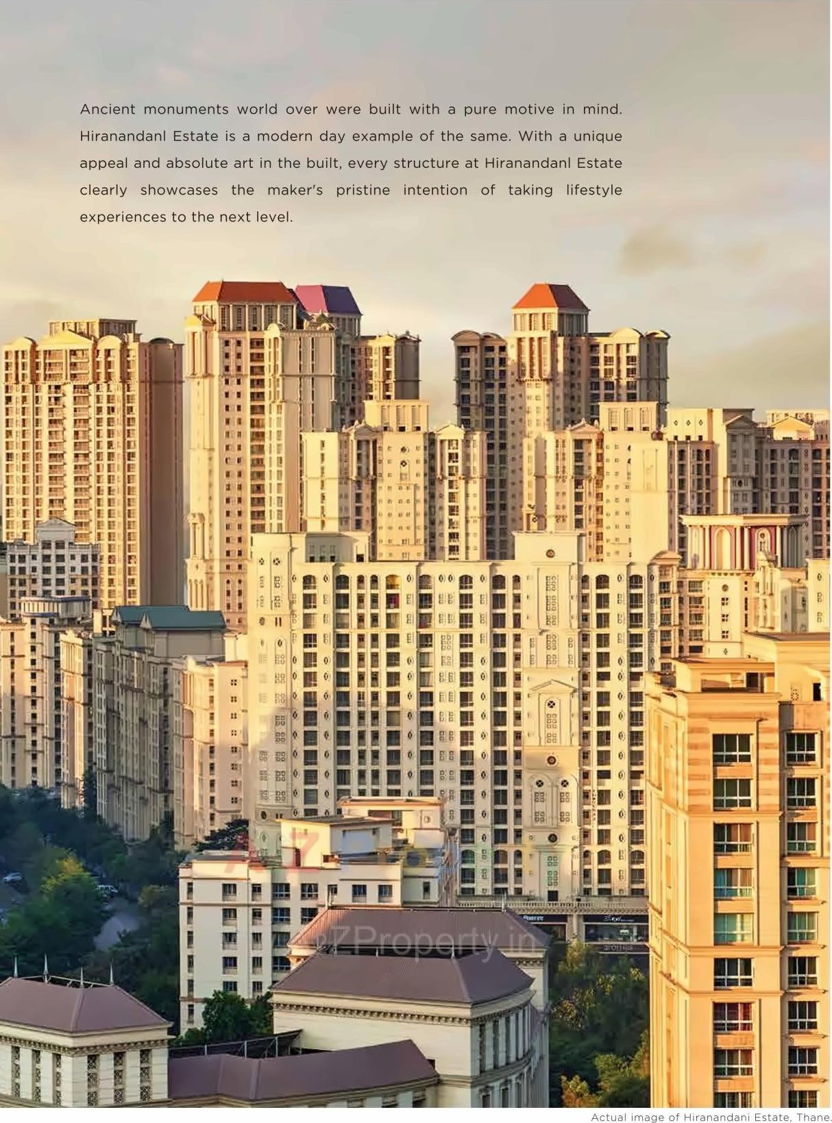 3D Elevation of real estate project Eagleridge located at Thane-m-corp, Thane, Maharashtra