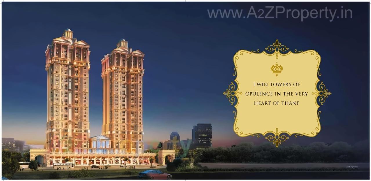 3D Elevation of real estate project Empire Towers located at Thane-m-corp, Thane, Maharashtra