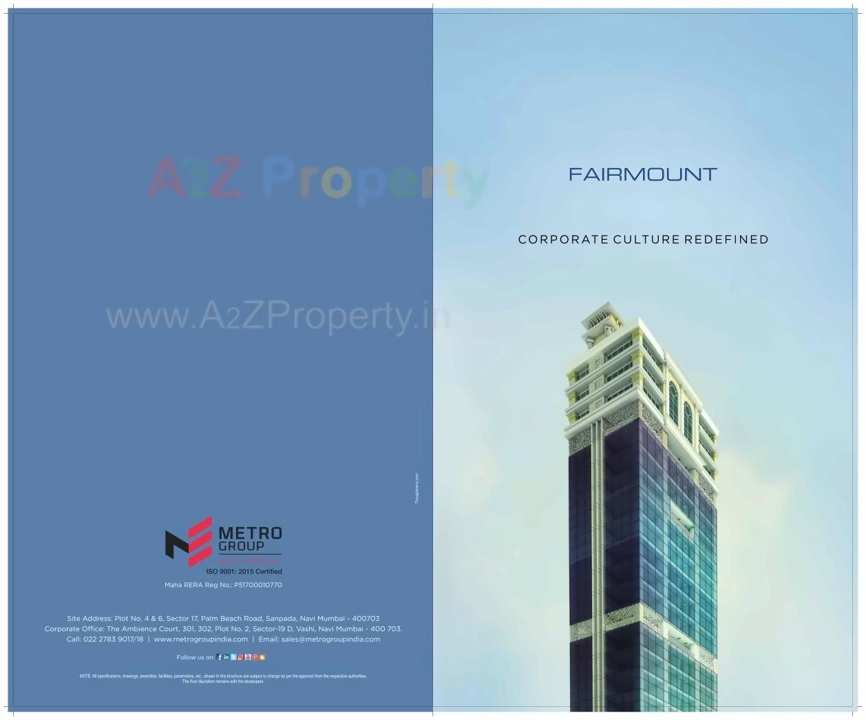  of real estate project Fairmount located at Navi-mumbai-m-corp, Thane, Maharashtra
