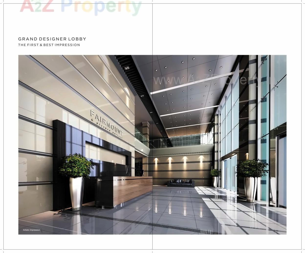 3D Elevation of real estate project Fairmount located at Navi-mumbai-m-corp, Thane, Maharashtra