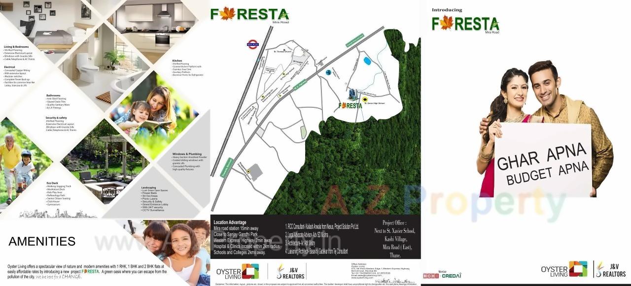  of real estate project Foresta located at Mirabhayandar-m-corp, Thane, Maharashtra