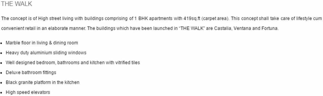  of real estate project Fortuna located at Thane-m-corp, Thane, Maharashtra