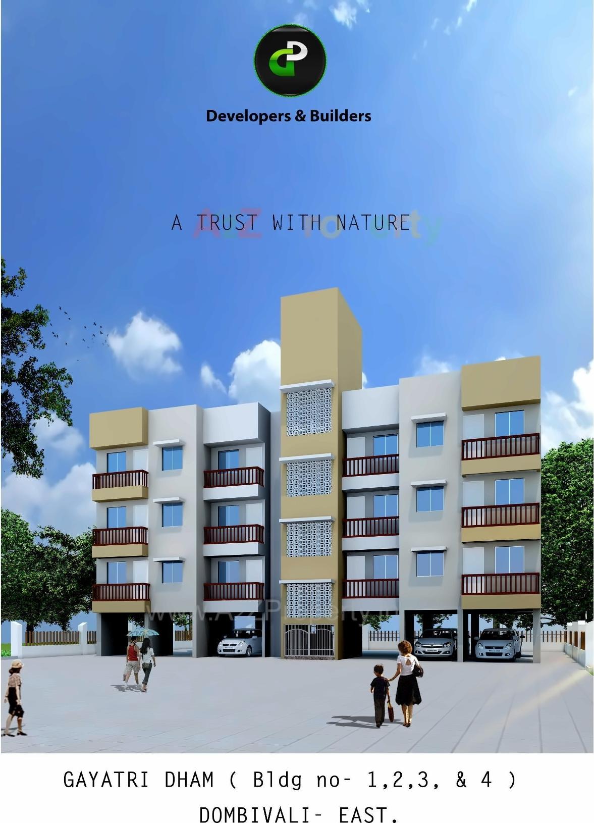 3D Elevation of real estate project Gayatri Complex located at Sandap, Thane, Maharashtra