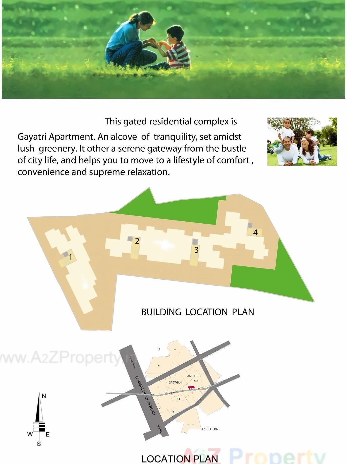  of real estate project Gayatri Complex located at Sandap, Thane, Maharashtra