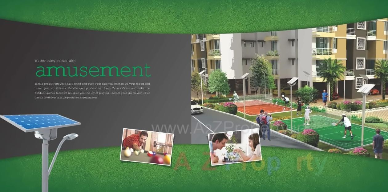 3D Elevation of real estate project Gebi Prerna located at Shelar-ct, Thane, Maharashtra