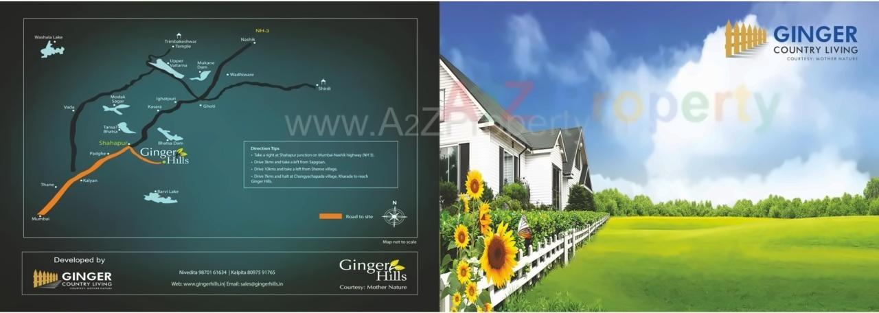  of real estate project Ginger Hills located at Kharade, Thane, Maharashtra