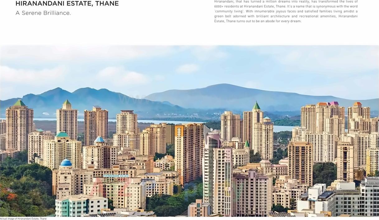 3D Elevation of real estate project Glenwood located at Thane-m-corp, Thane, Maharashtra