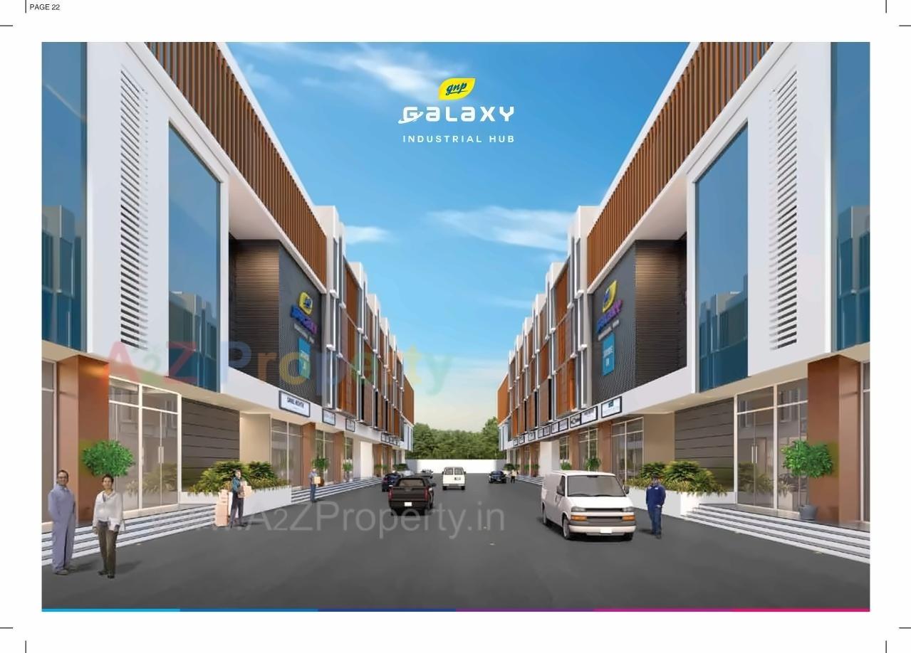 3D Elevation of real estate project Gnp Galaxy located at Ambarnathm-cl, Thane, Maharashtra