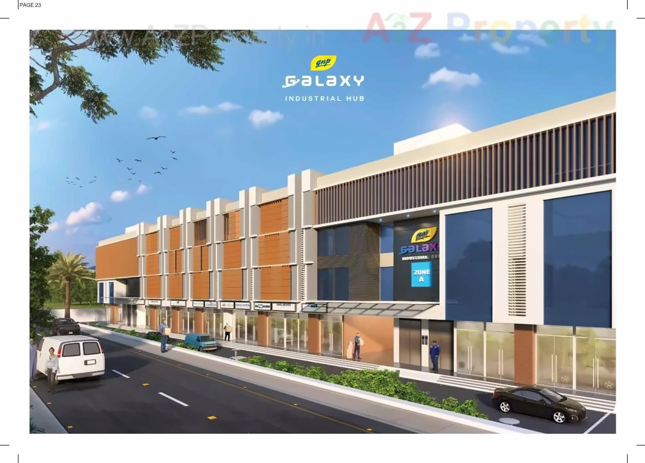 3D Elevation of real estate project Gnp Galaxy located at Ambarnathm-cl, Thane, Maharashtra
