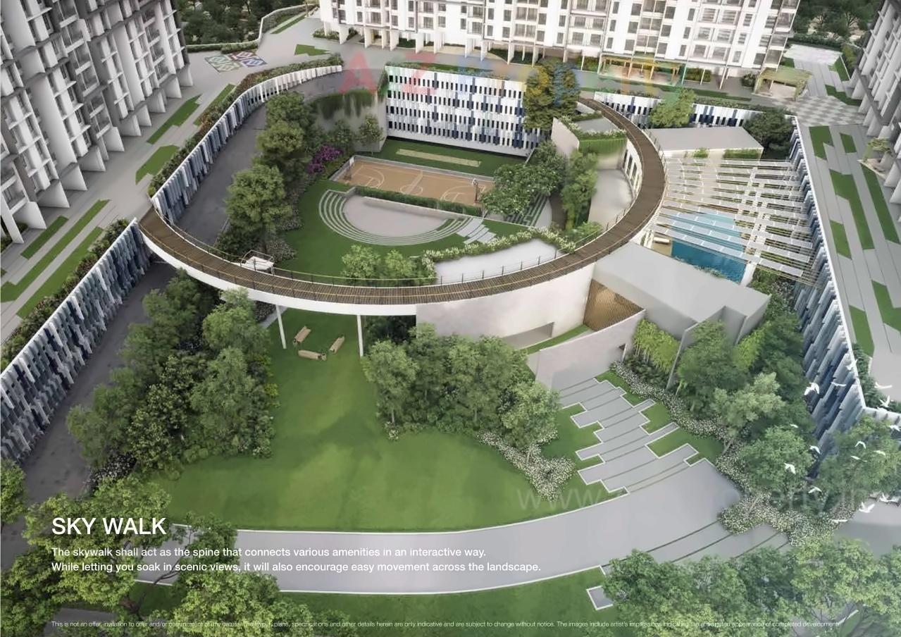 3D Elevation of real estate project Godrej Emerald Thane located at Thane-m-corp, Thane, Maharashtra