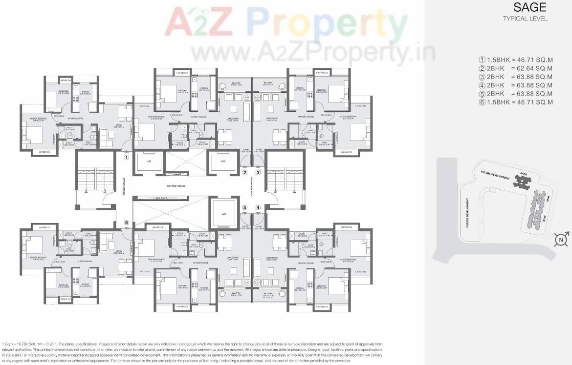 Layout of real estate project Godrej Emerald Thane located at Thane-m-corp, Thane, Maharashtra