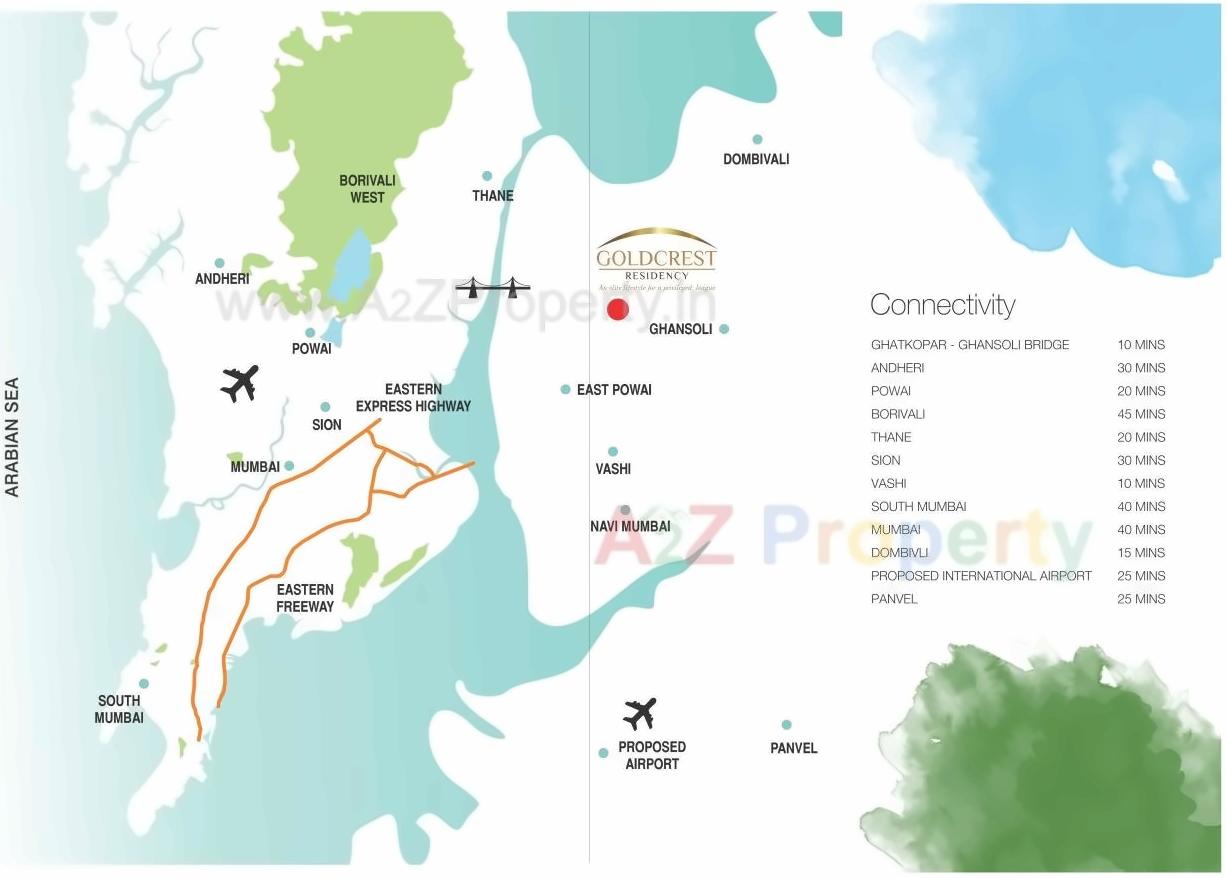  of real estate project Goldcrest Residency located at Navi-mumbai-m-corp, Thane, Maharashtra