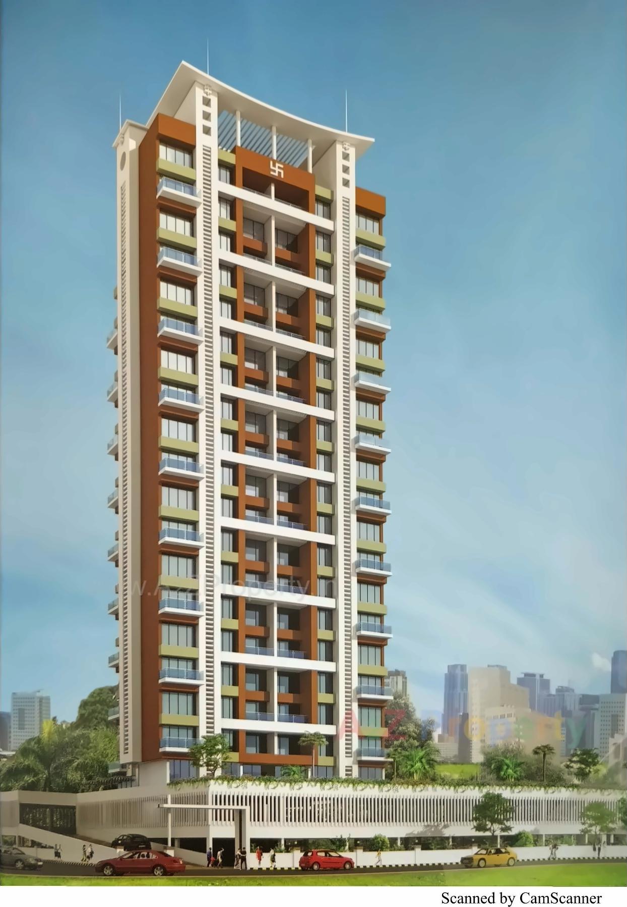 3D Elevation of real estate project Gopal Krishna located at Navi-mumbai-m-corp, Thane, Maharashtra