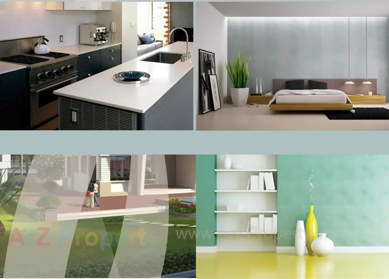 3D Elevation of real estate project Green Woods located at Thane-m-corp, Thane, Maharashtra