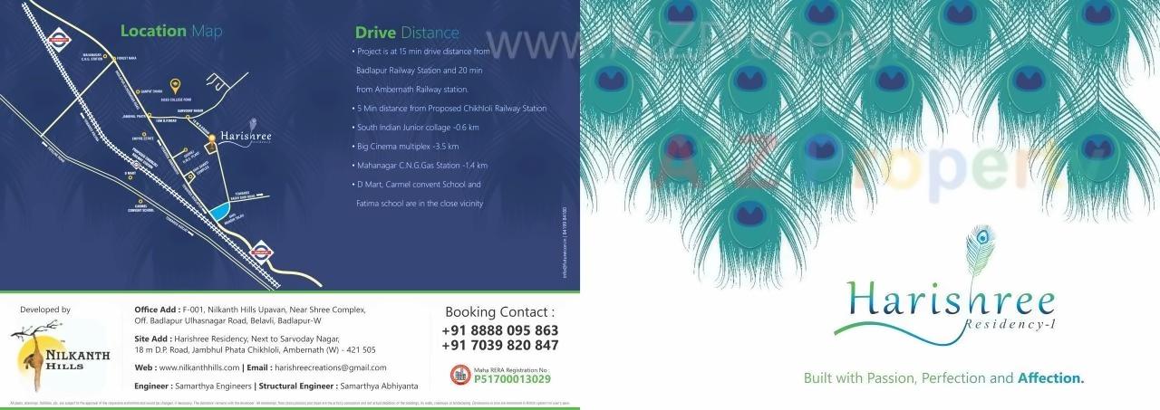  of real estate project Harishree Residency located at Ambarnathm-cl, Thane, Maharashtra