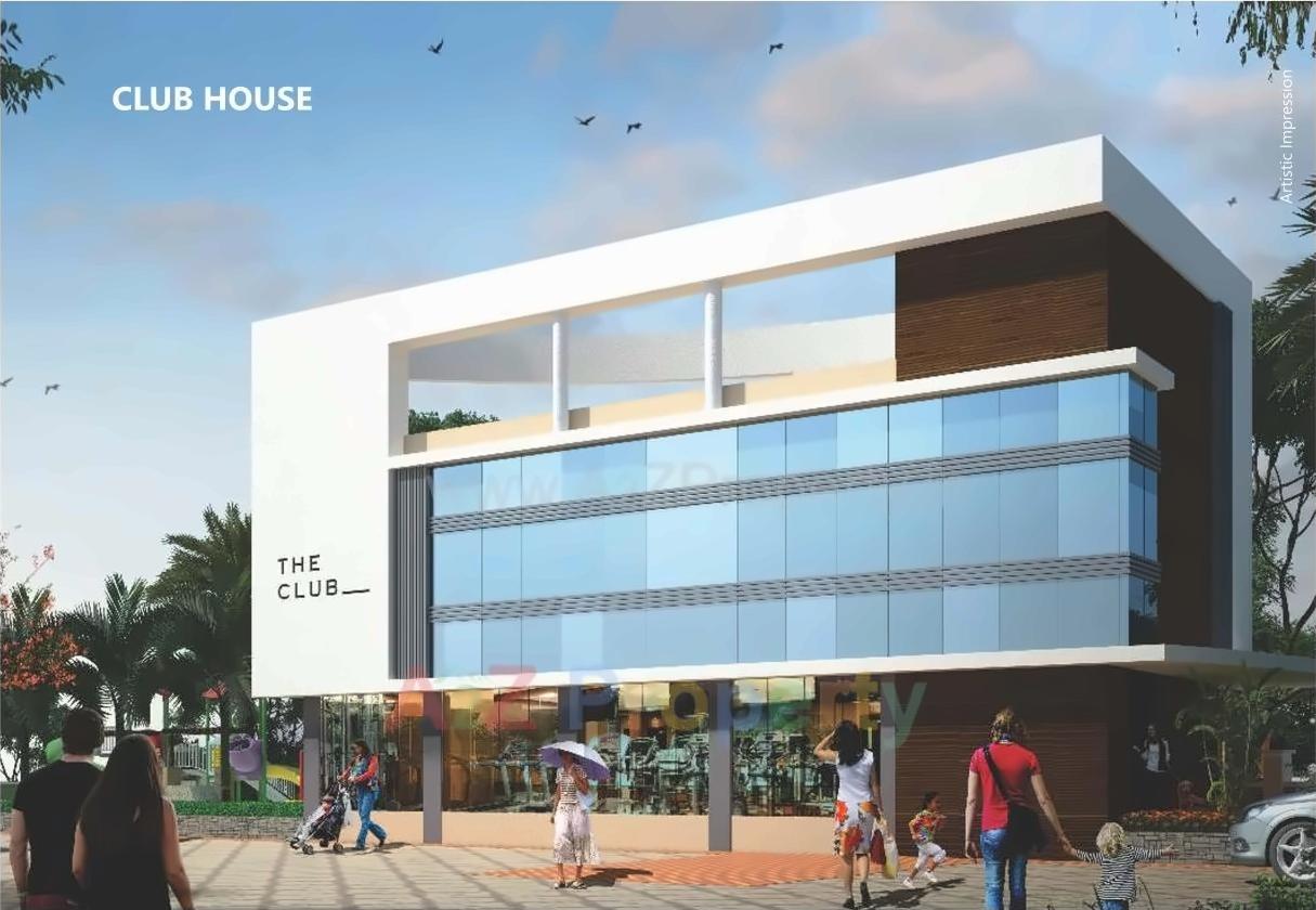 3D Elevation of real estate project Harishree Residency located at Ambarnathm-cl, Thane, Maharashtra