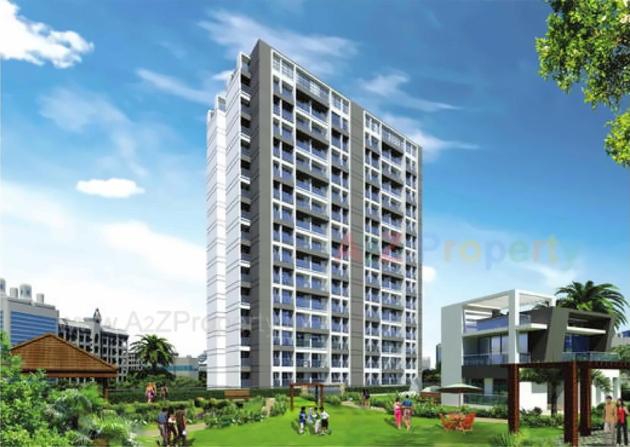3D Elevation of real estate project Hatkesh Heights located at Mirabhayandar-m-corp, Thane, Maharashtra