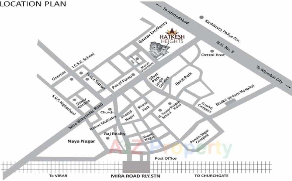  of real estate project Hatkesh Heights located at Mirabhayandar-m-corp, Thane, Maharashtra