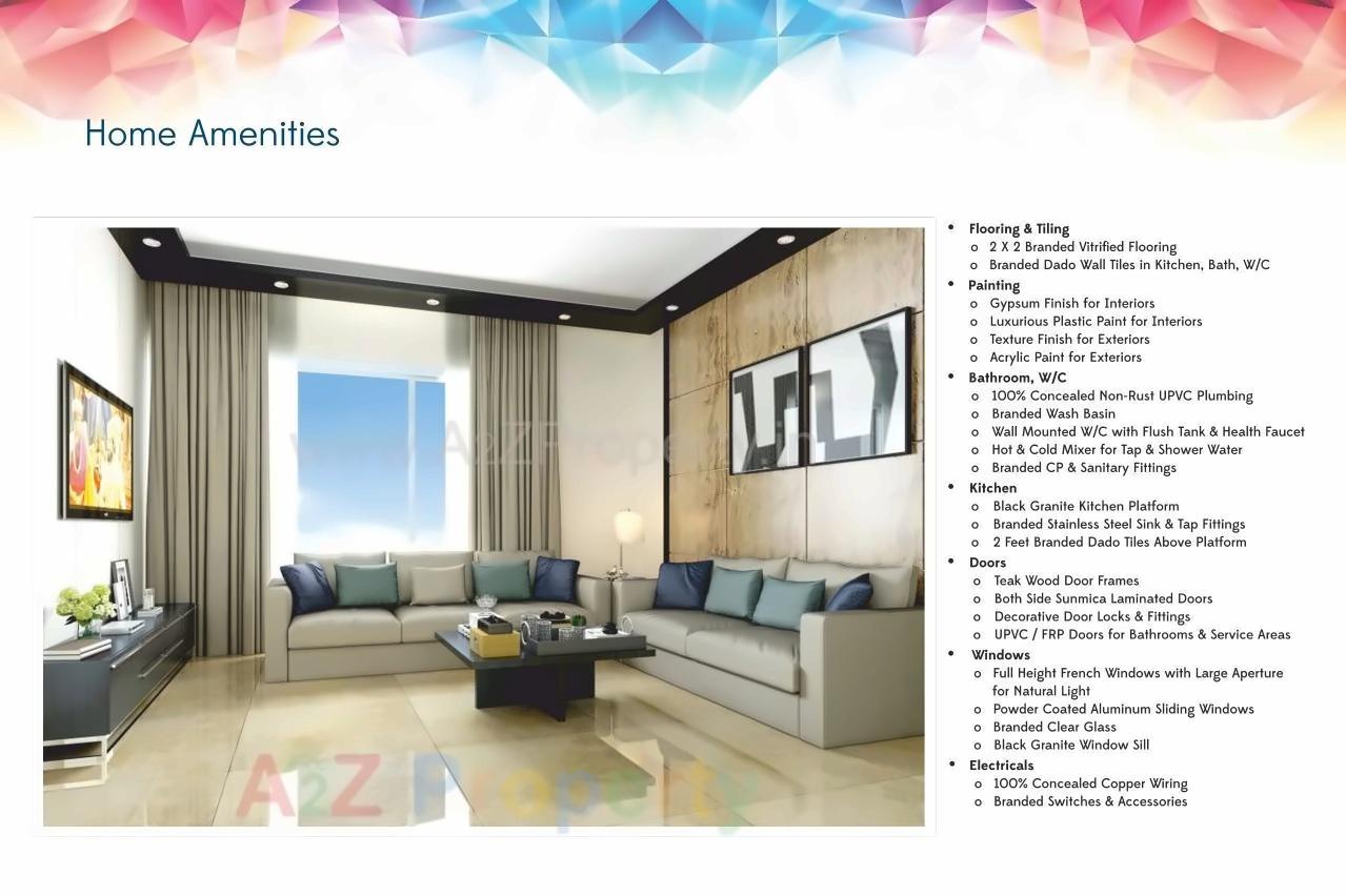 3D Elevation of real estate project Haware Paradise located at Muthaval, Thane, Maharashtra