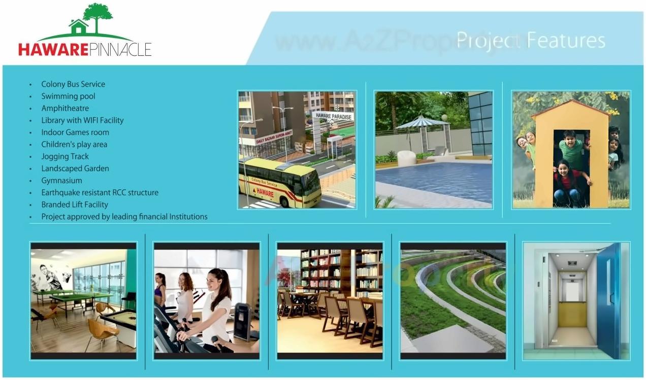  of real estate project Haware Pinnacle located at Muthaval, Thane, Maharashtra
