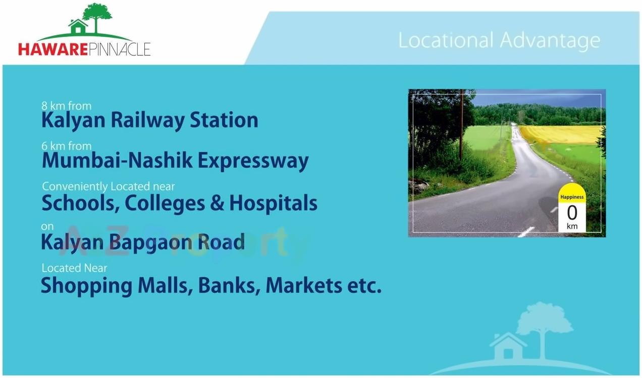  of real estate project Haware Pinnacle located at Muthaval, Thane, Maharashtra