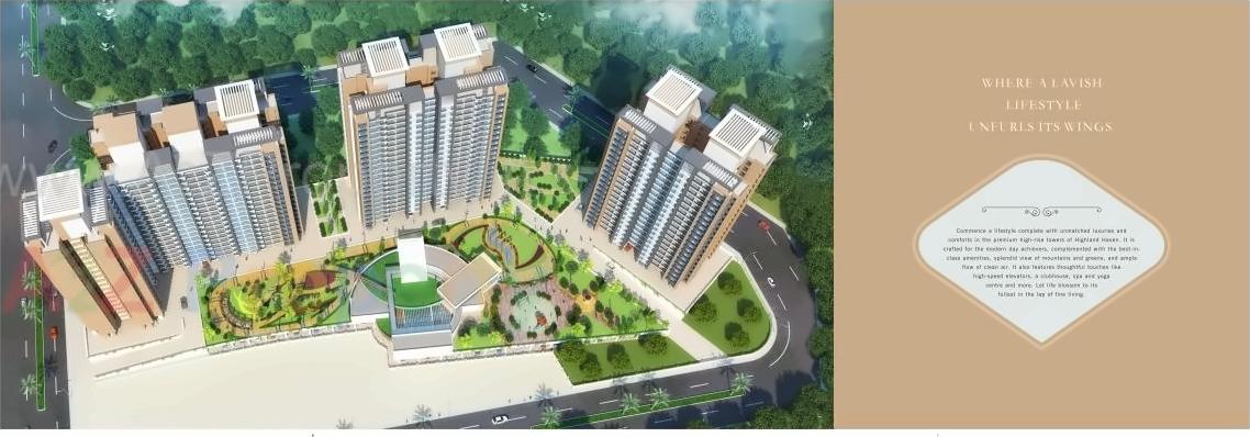 3D Elevation of real estate project Highland Haven  1a Dew located at Thane-m-corp, Thane, Maharashtra