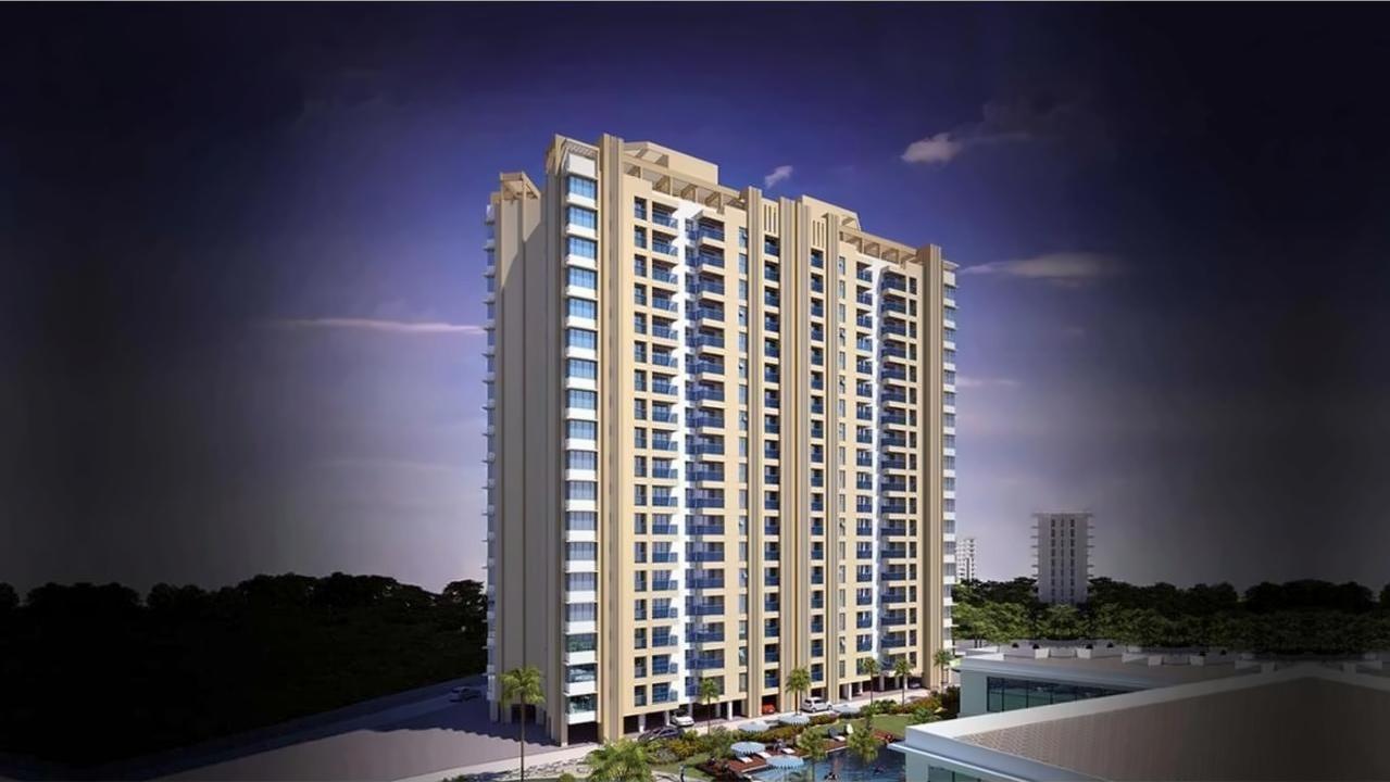 3D Elevation of real estate project Highland Park   K25 located at Thane-m-corp, Thane, Maharashtra