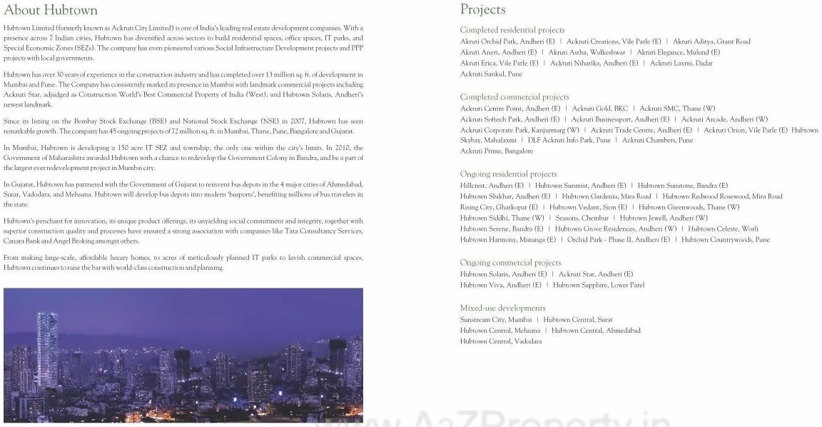  of real estate project Hubtown Greenwoods located at Vartaknagar, Thane, Maharashtra