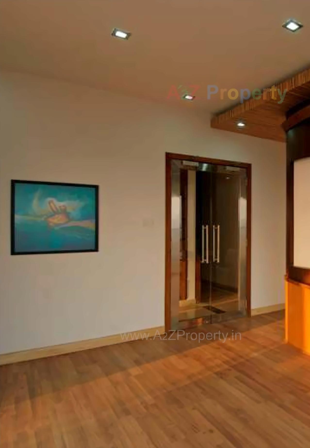 3D Elevation of real estate project Hubtown Greenwoods located at Vartaknagar, Thane, Maharashtra