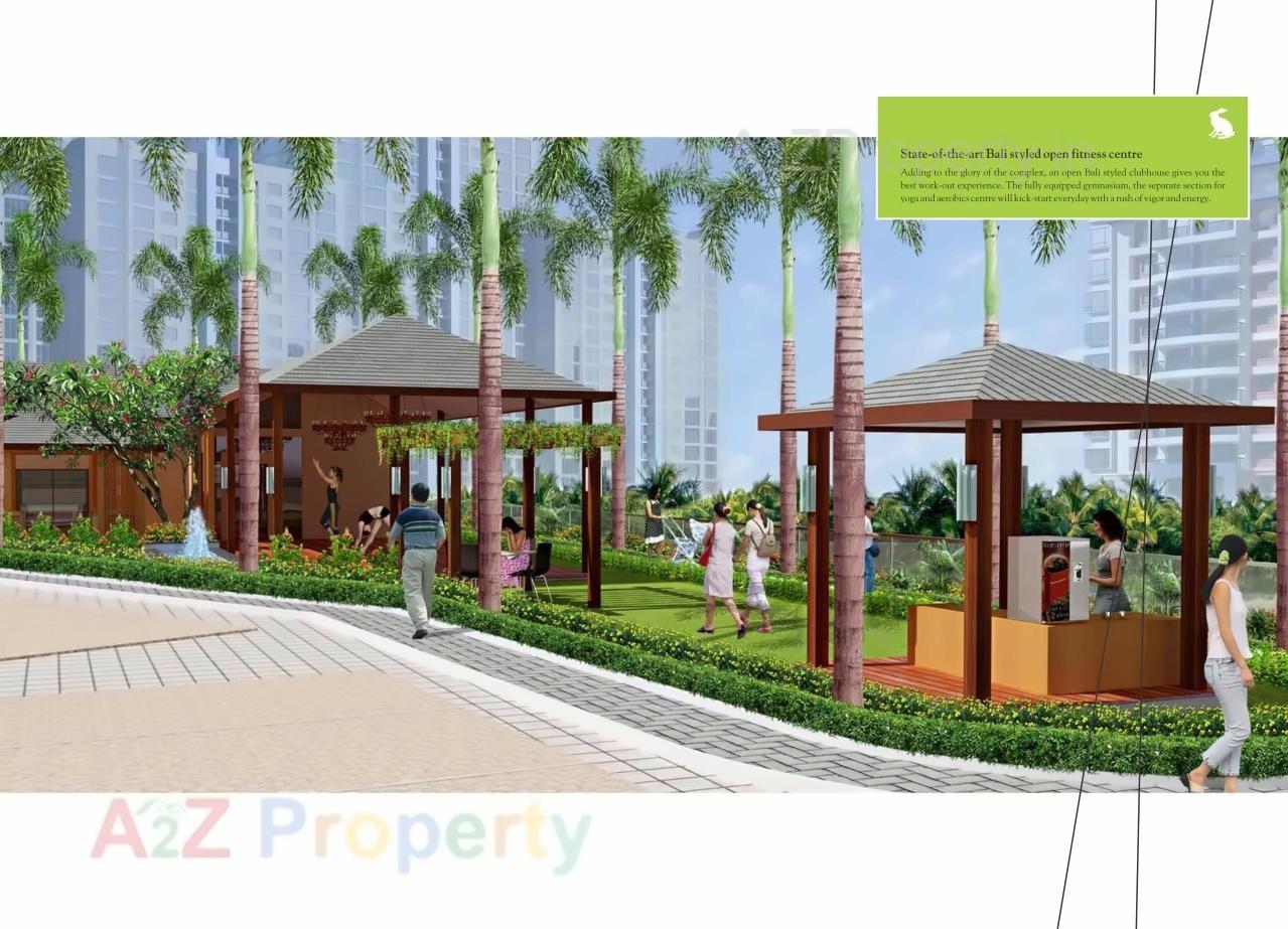 3D Elevation of real estate project Hubtown Greenwoods located at Vartaknagar, Thane, Maharashtra