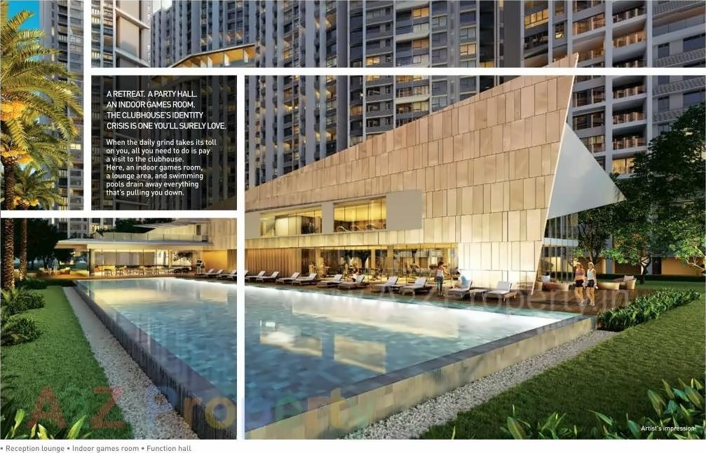 3D Elevation of real estate project Immensa located at Thane-m-corp, Thane, Maharashtra