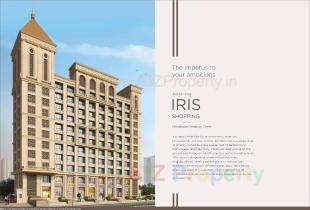Elevation of real estate project Iris Shopping located at Thane-m-corp, Thane, Maharashtra