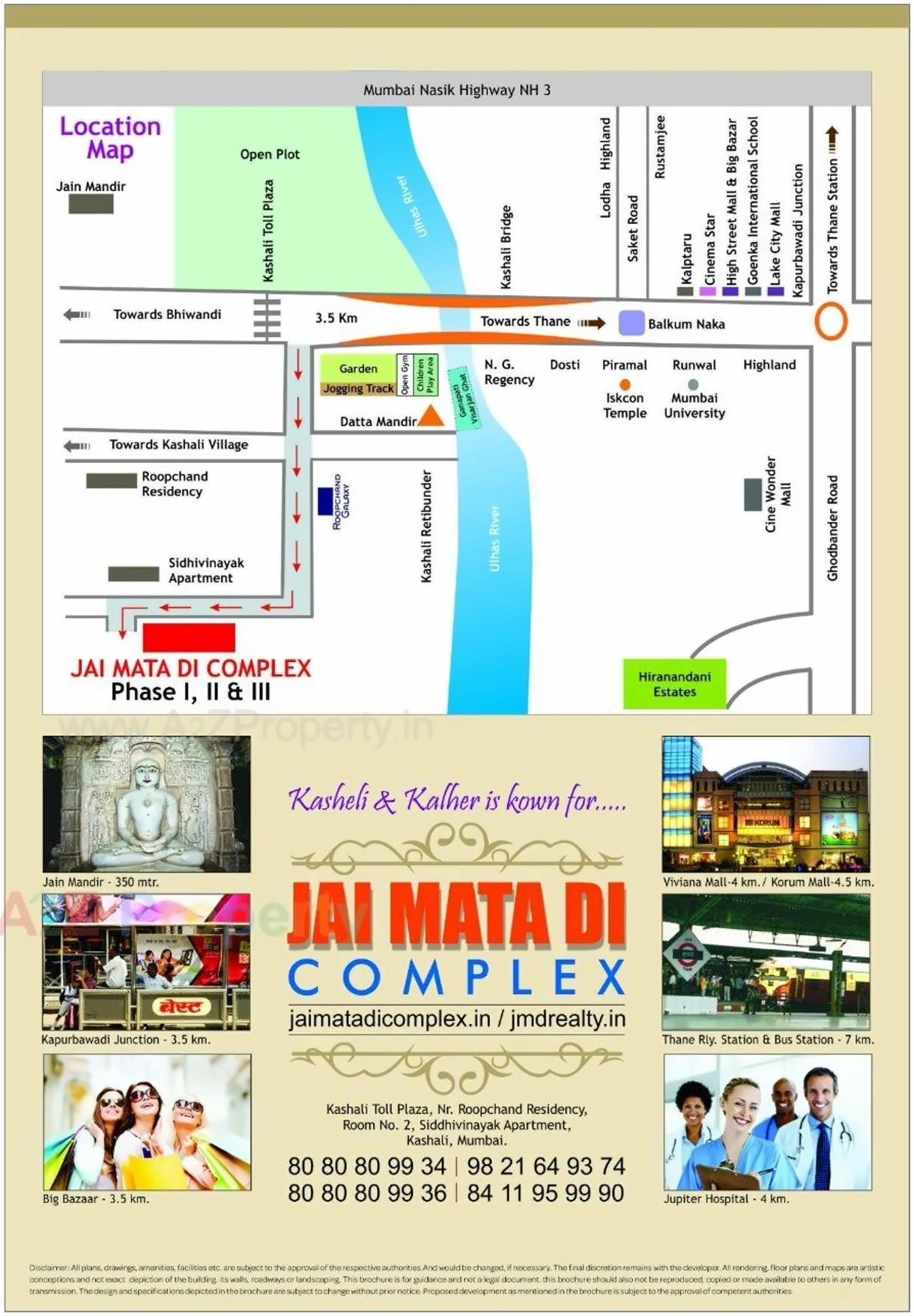  of real estate project Jai Mata Di Iia located at Kalher-ct, Thane, Maharashtra