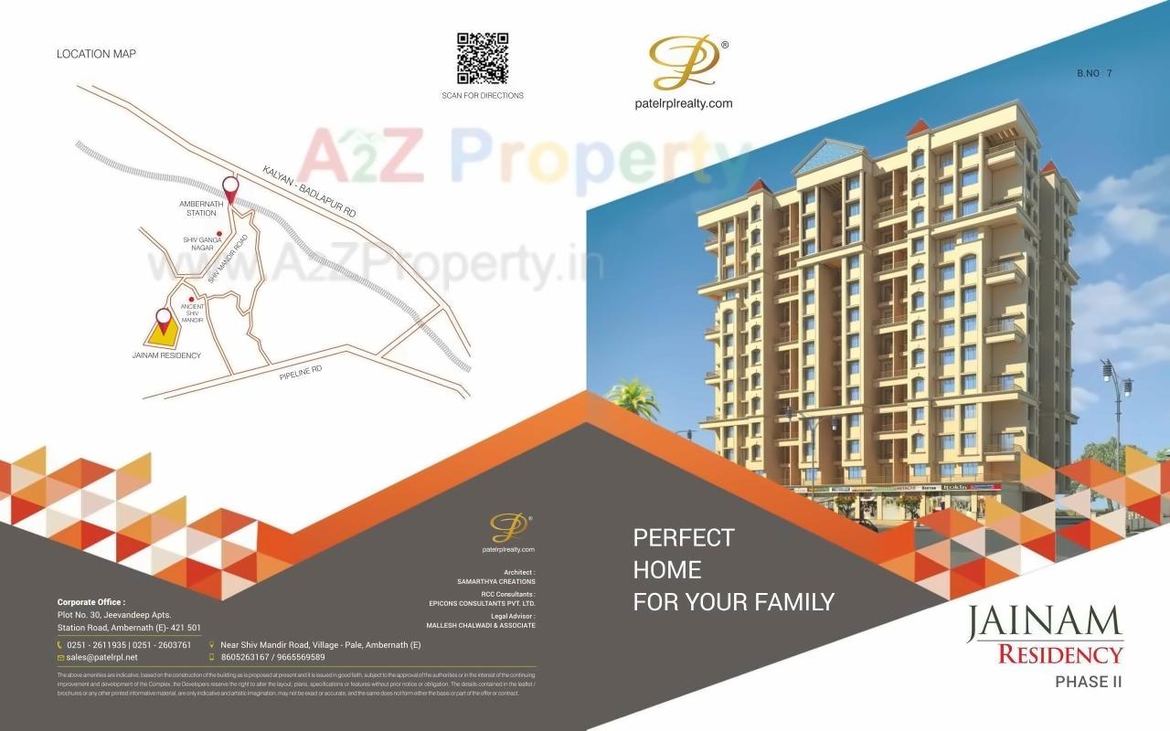  of real estate project Jainam Residency located at Ambarnathm-cl, Thane, Maharashtra