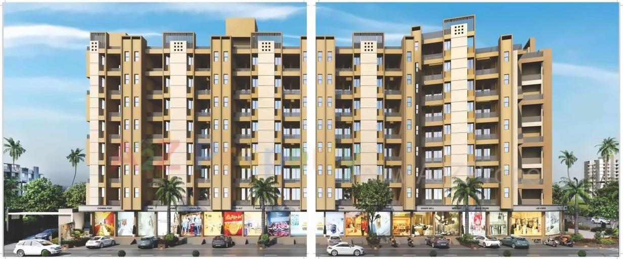 3D Elevation of real estate project Jp Synergy  No located at Ambarnathm-cl, Thane, Maharashtra