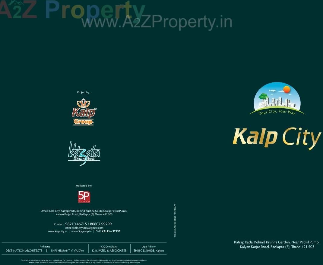  of real estate project Kalp City located at Badlapur-m-cl, Thane, Maharashtra