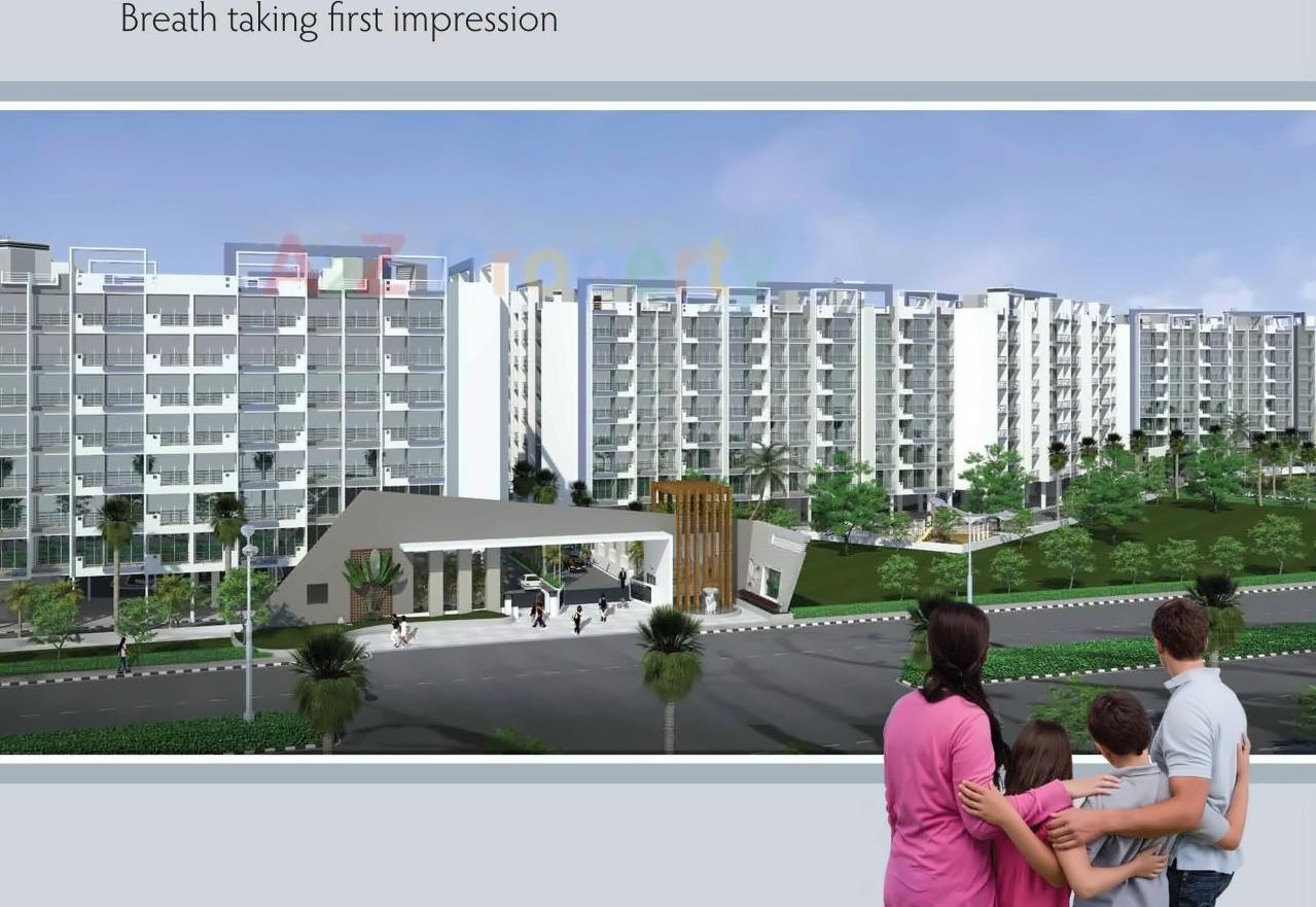 3D Elevation of real estate project Kalp City located at Badlapur-m-cl, Thane, Maharashtra