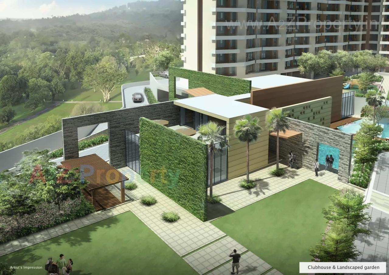 3D Elevation of real estate project Kalpataru Hills    2a located at Thane-m-corp, Thane, Maharashtra