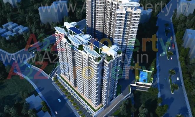 3D Elevation of real estate project Kavya Grandeur located at Thane-m-corp, Thane, Maharashtra