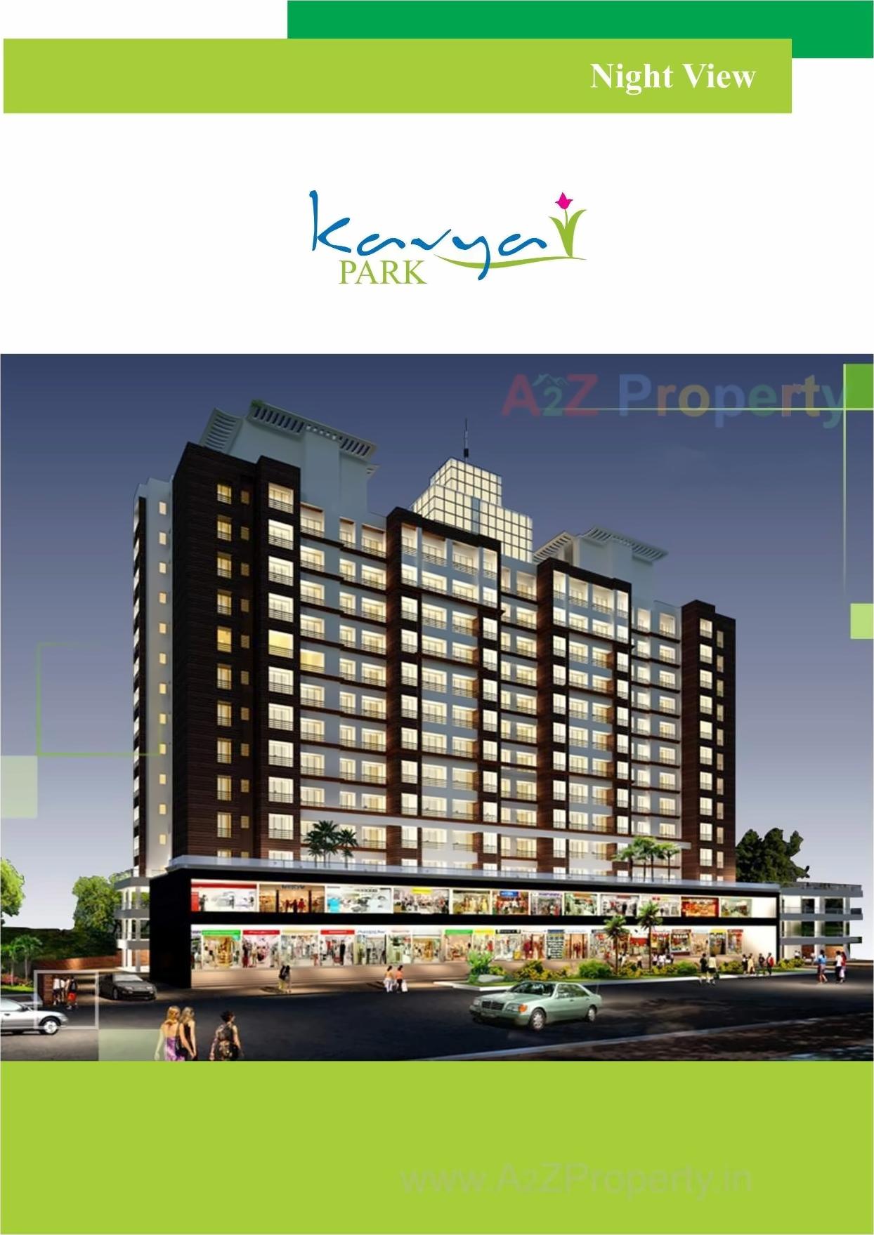 3D Elevation of real estate project Kavya Park located at Thane-m-corp, Thane, Maharashtra