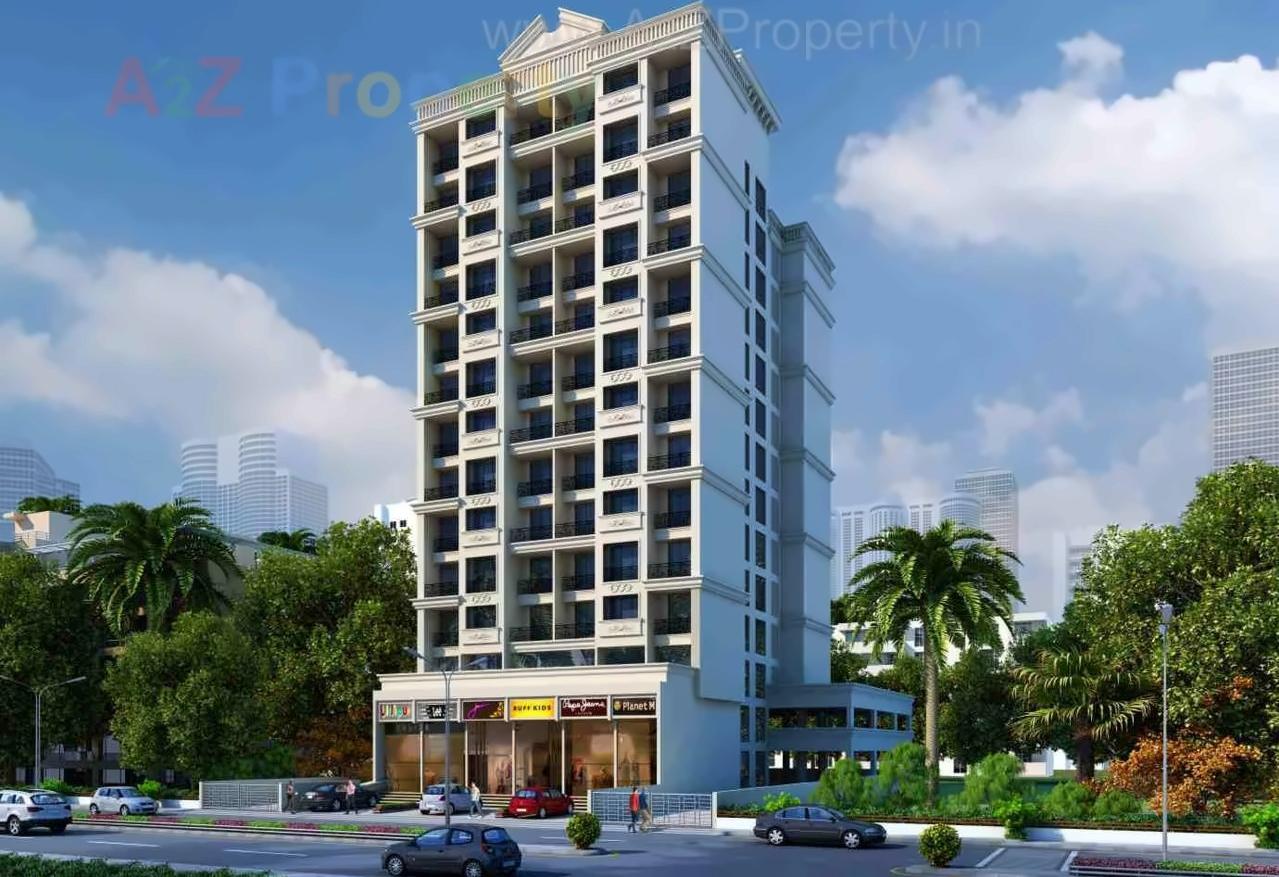 3D Elevation of real estate project Keystone Solista located at Navi-mumbai-m-corp, Thane, Maharashtra