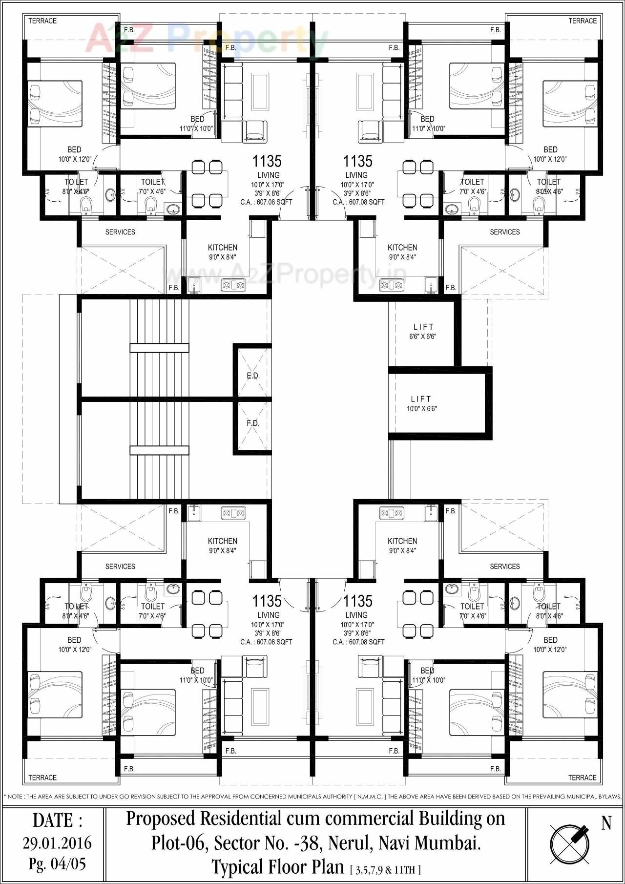 Layout of real estate project Keystone Solista located at Navi-mumbai-m-corp, Thane, Maharashtra