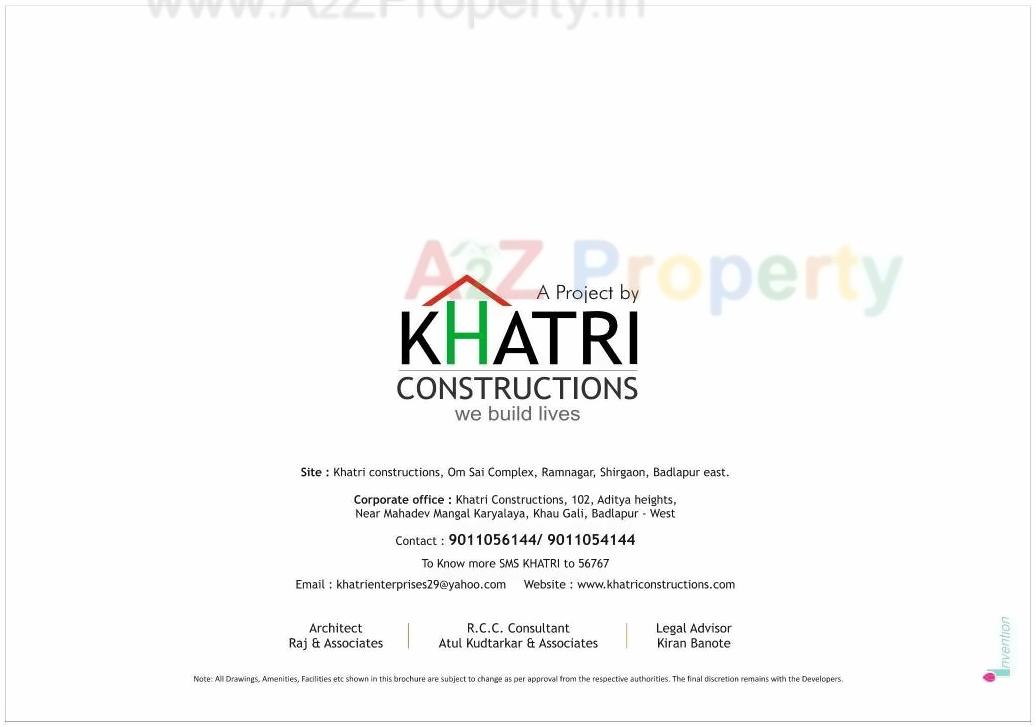  of real estate project Khatri Grande located at Badlapur-m-cl, Thane, Maharashtra