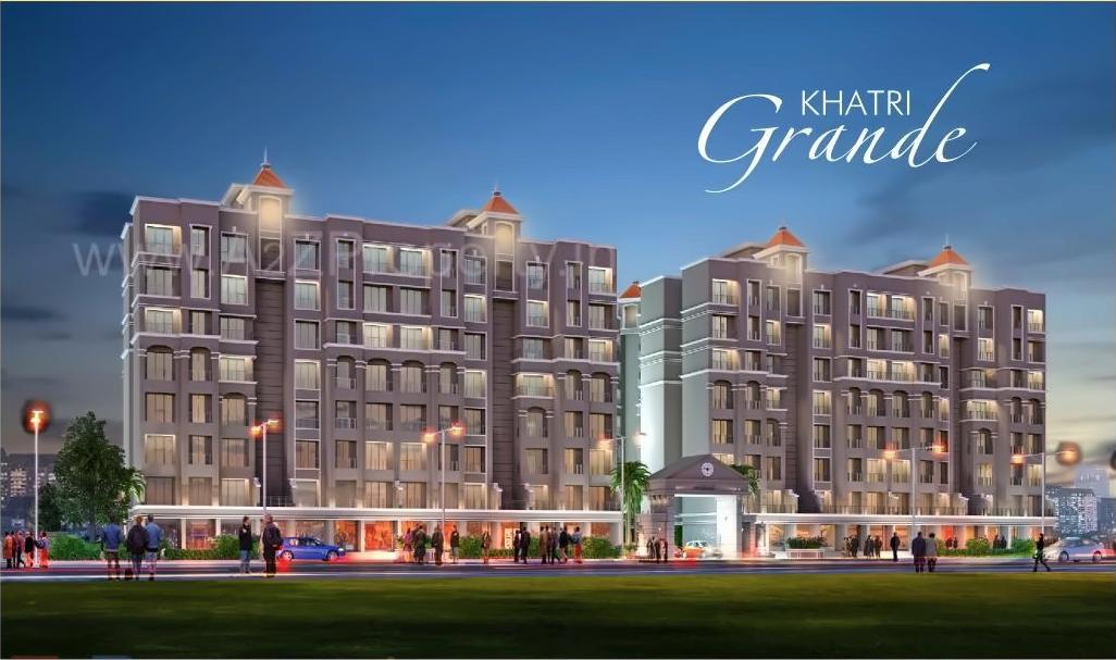 3D Elevation of real estate project Khatri Grande located at Badlapur-m-cl, Thane, Maharashtra