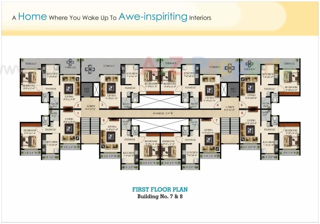 Layout of real estate project Khatri Grande located at Badlapur-m-cl, Thane, Maharashtra