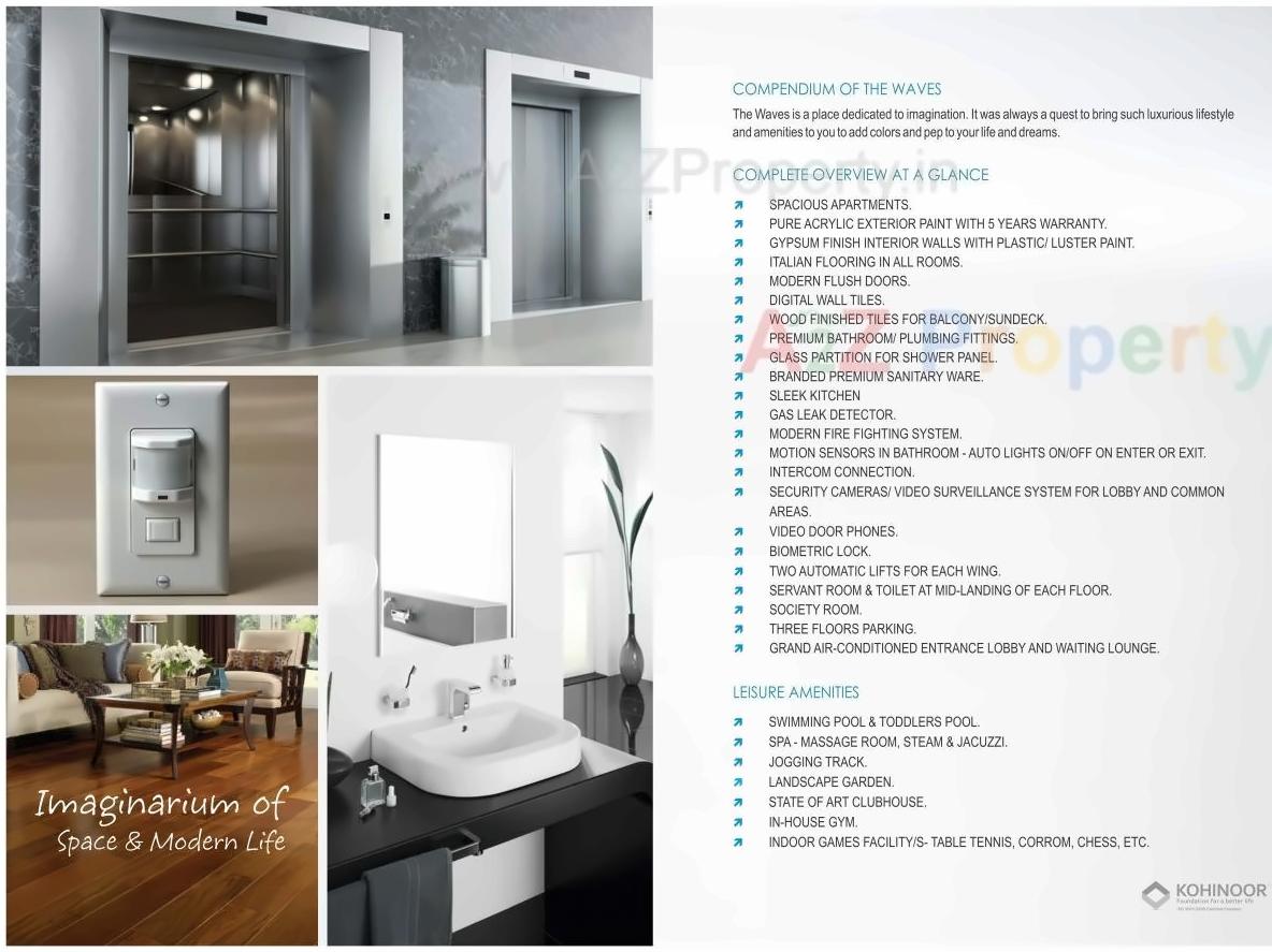  of real estate project Kohinoor Waves located at Ulhasnagar-m-corp, Thane, Maharashtra