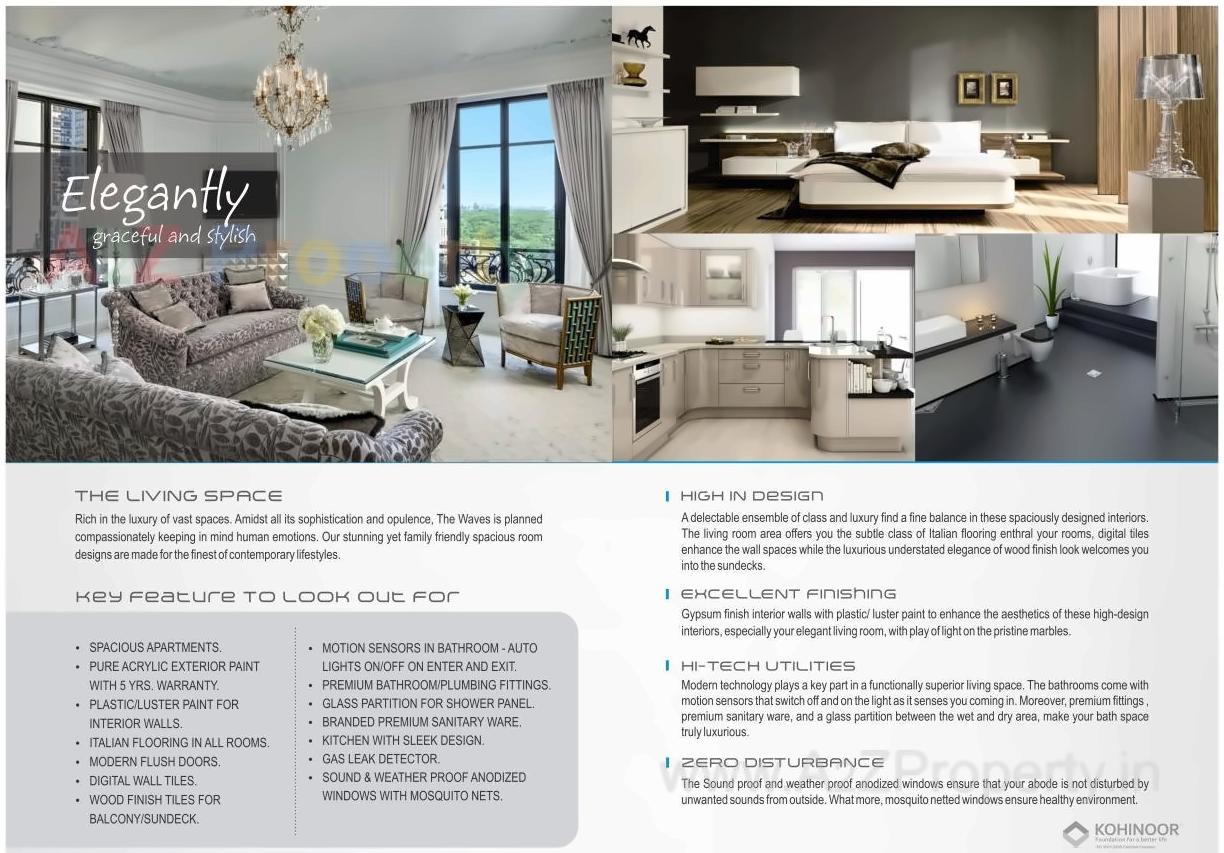  of real estate project Kohinoor Waves located at Ulhasnagar-m-corp, Thane, Maharashtra