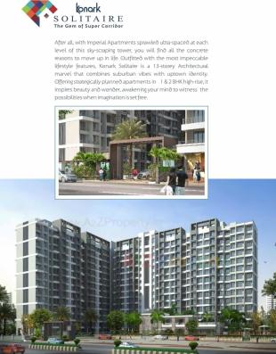 Elevation of real estate project Konark Solitaire located at Kalyandombivali-m-corp, Thane, Maharashtra