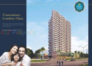 Elevation of real estate project Krishna Square located at Netivali, Thane, Maharashtra